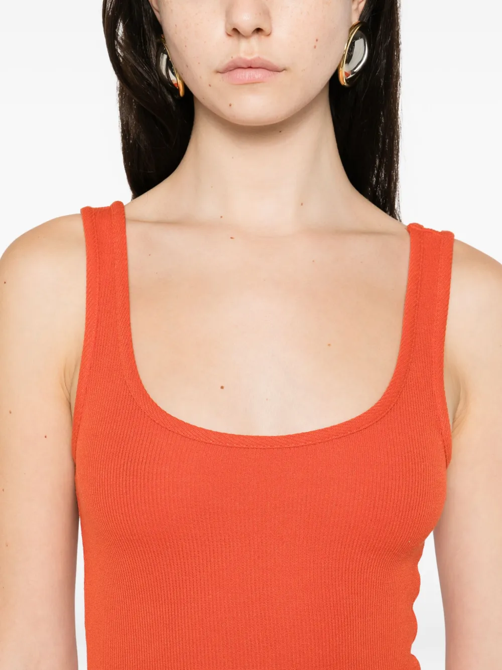 Occleus Elsie Tank Top In Orange