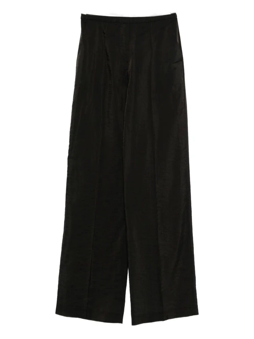 Occleus Kate Silk Pants In Black