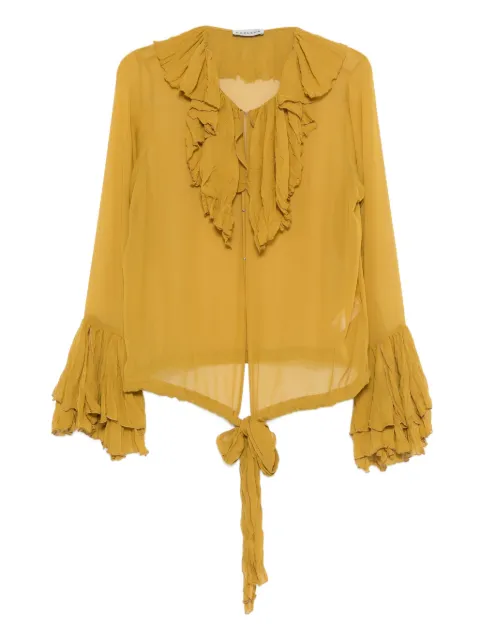 OCCLEUS Macy ruffled blouse