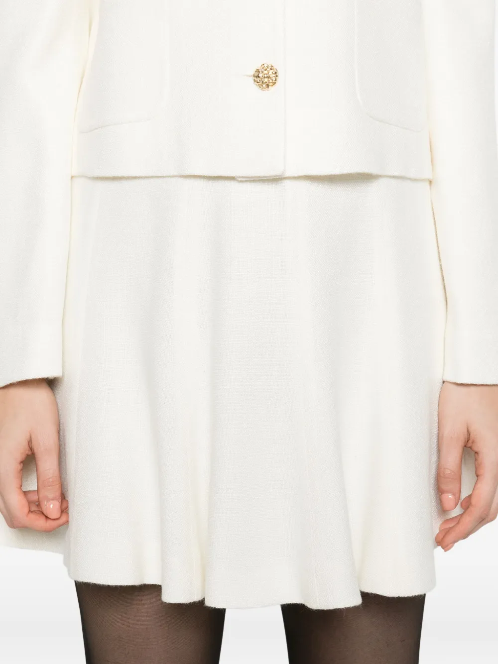 Occleus Milan Skirt In White