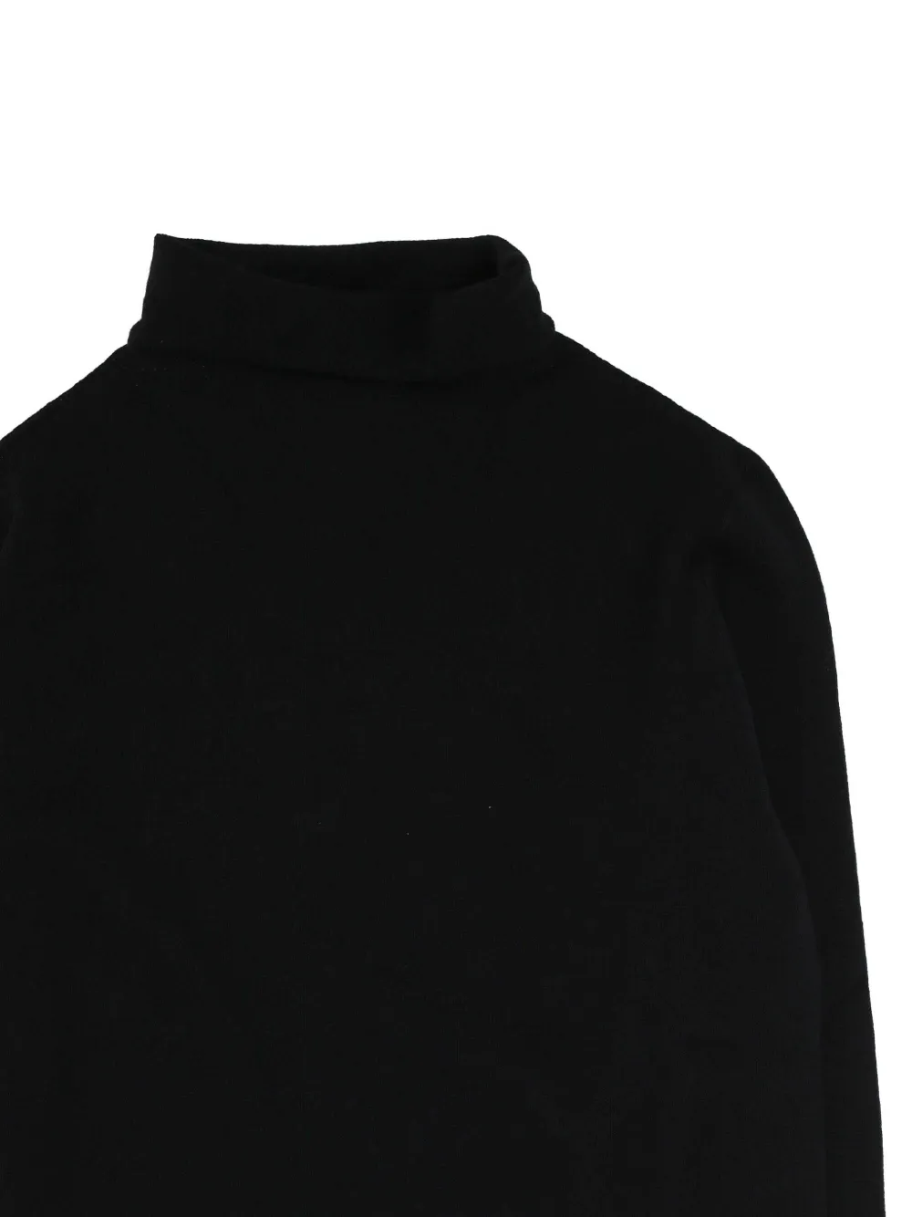 Gran Sasso Roll-neck Sweater In Black