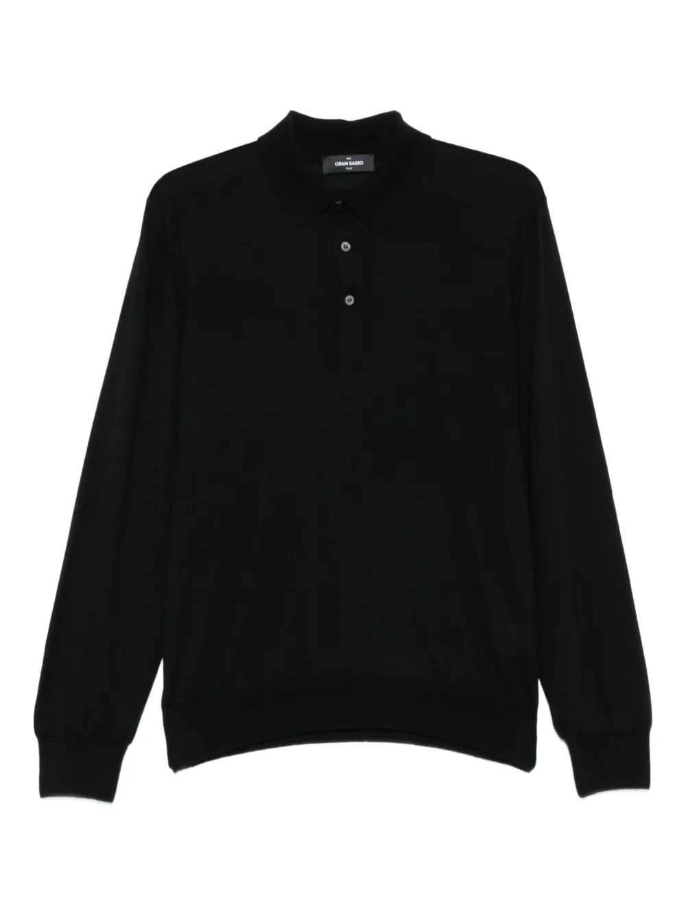 Gran Sasso virgin wool blend sweater | Black | Image 1