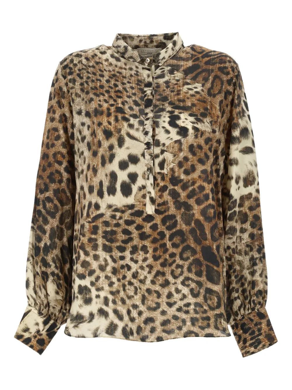 Antonelli leopard-print blouse - ブラウン Antonelli leopard-print blouse - ブラウン