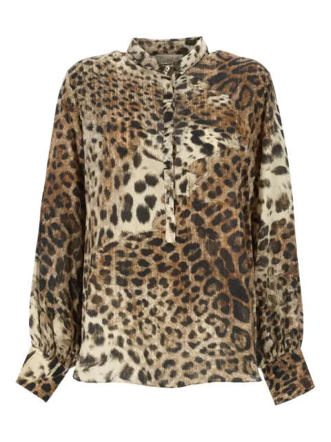 Antonelli leopard-print blouse