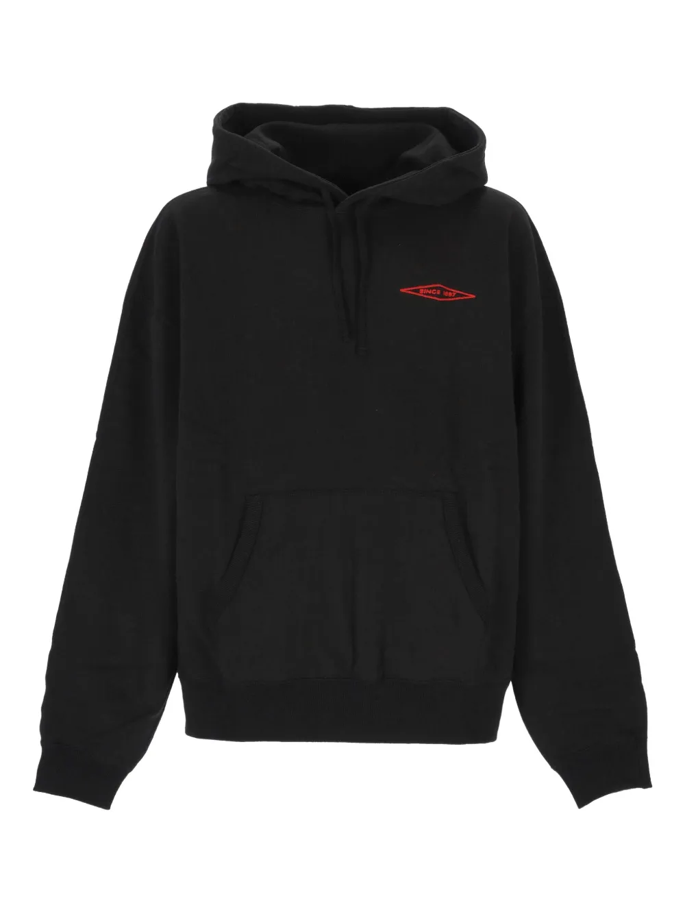 Junya Watanabe embroidered hoodie | Black | Image 1