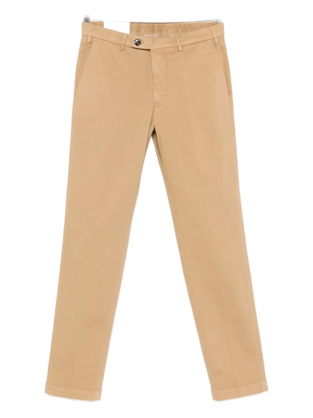 michael coal button-fastening trousers | Brown | Image 1