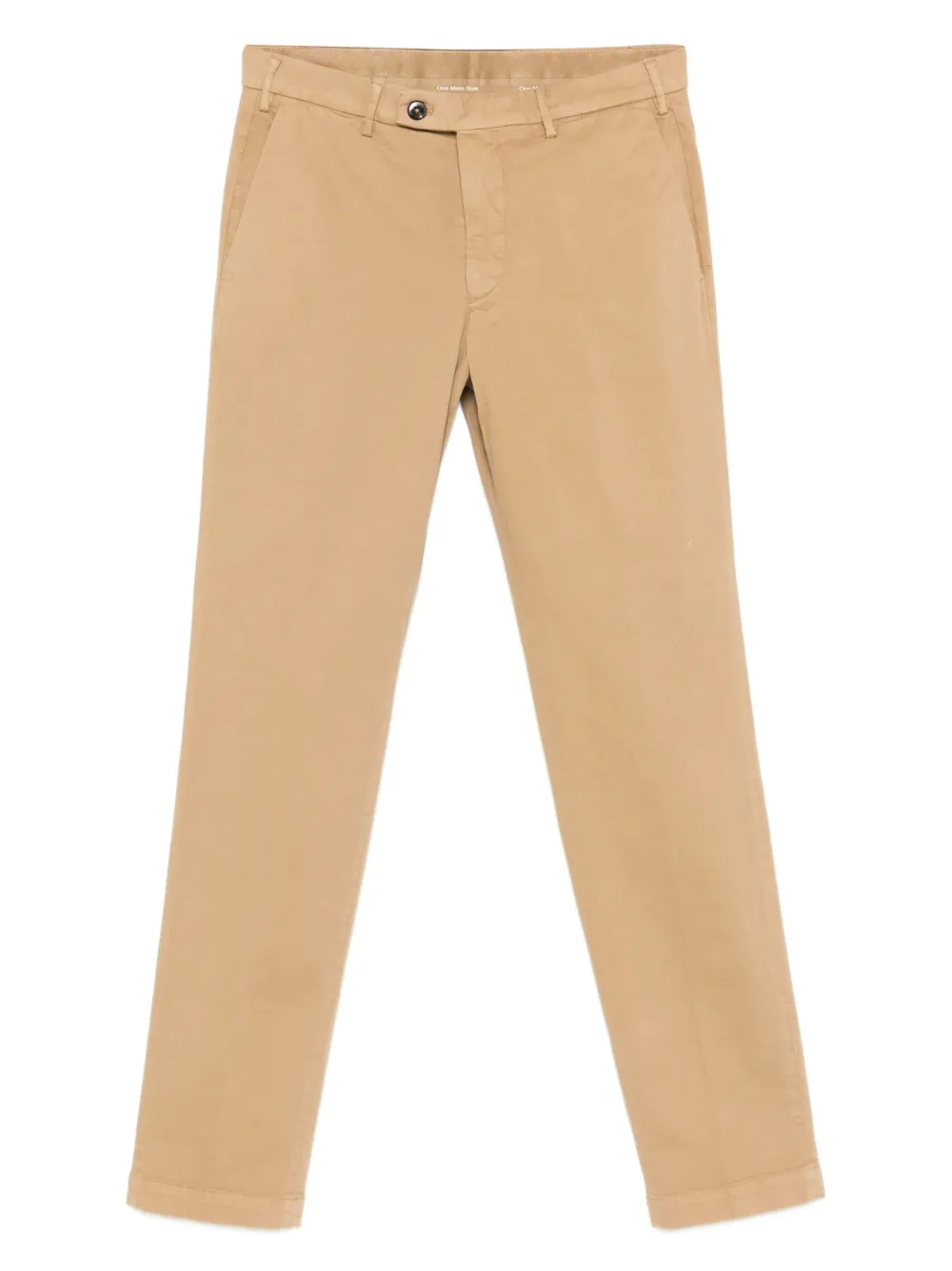 michael coal button-fastening trousers | Brown | Image 1