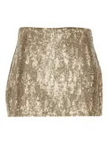 Aniye By sequined mini skirt - Gold