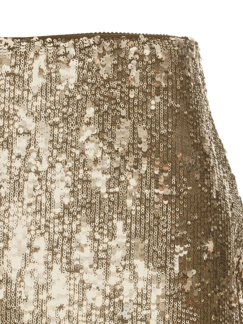 Aniye By Sequined Mini Skirt In Gold