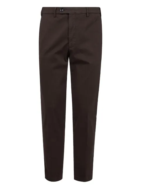 michael coal logo-patch trousers