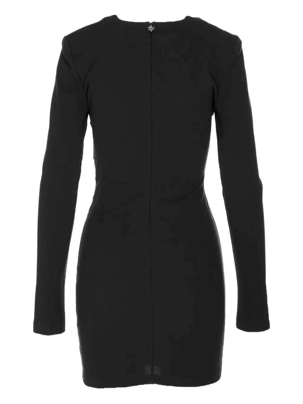 Aniye By draped mini dress - Zwart