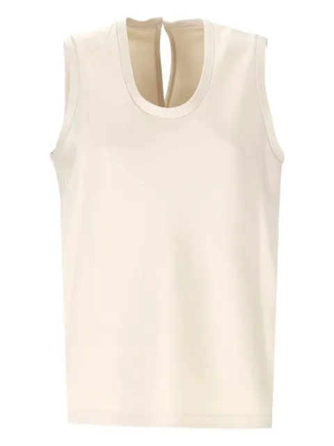Carven top con aberturas