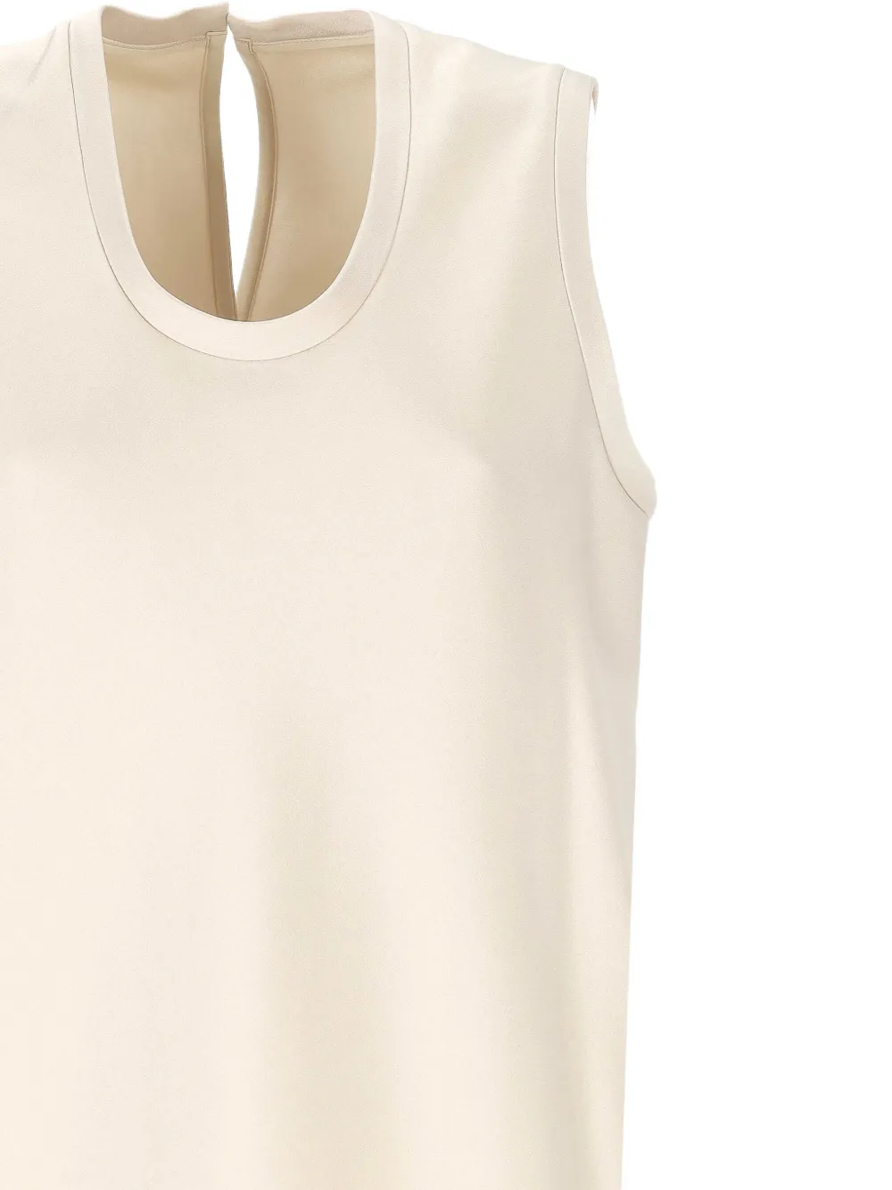 Carven Cut-out Top In Neutral