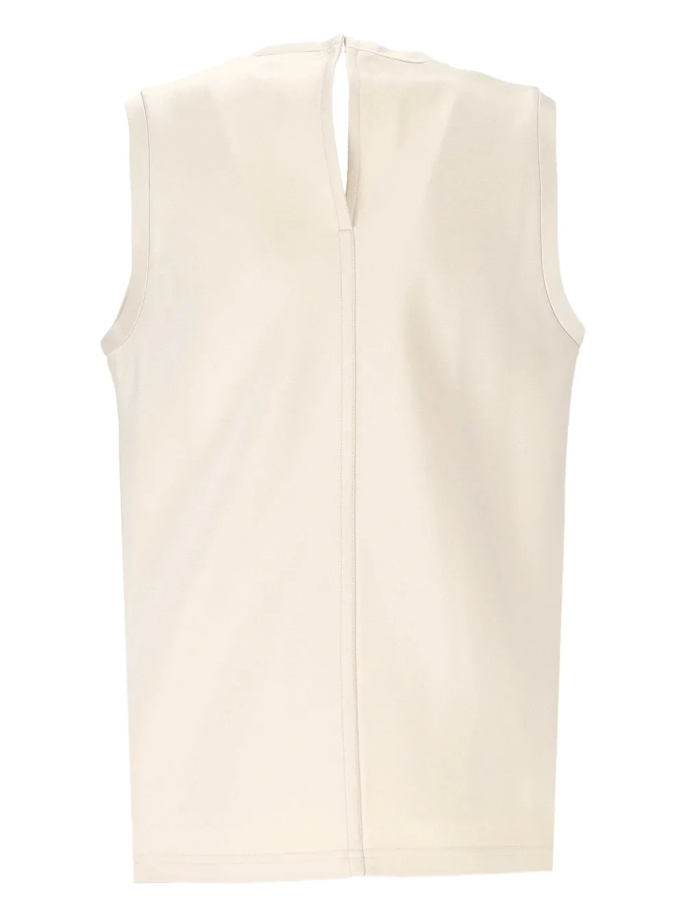 Carven Cut-out Top In Neutral