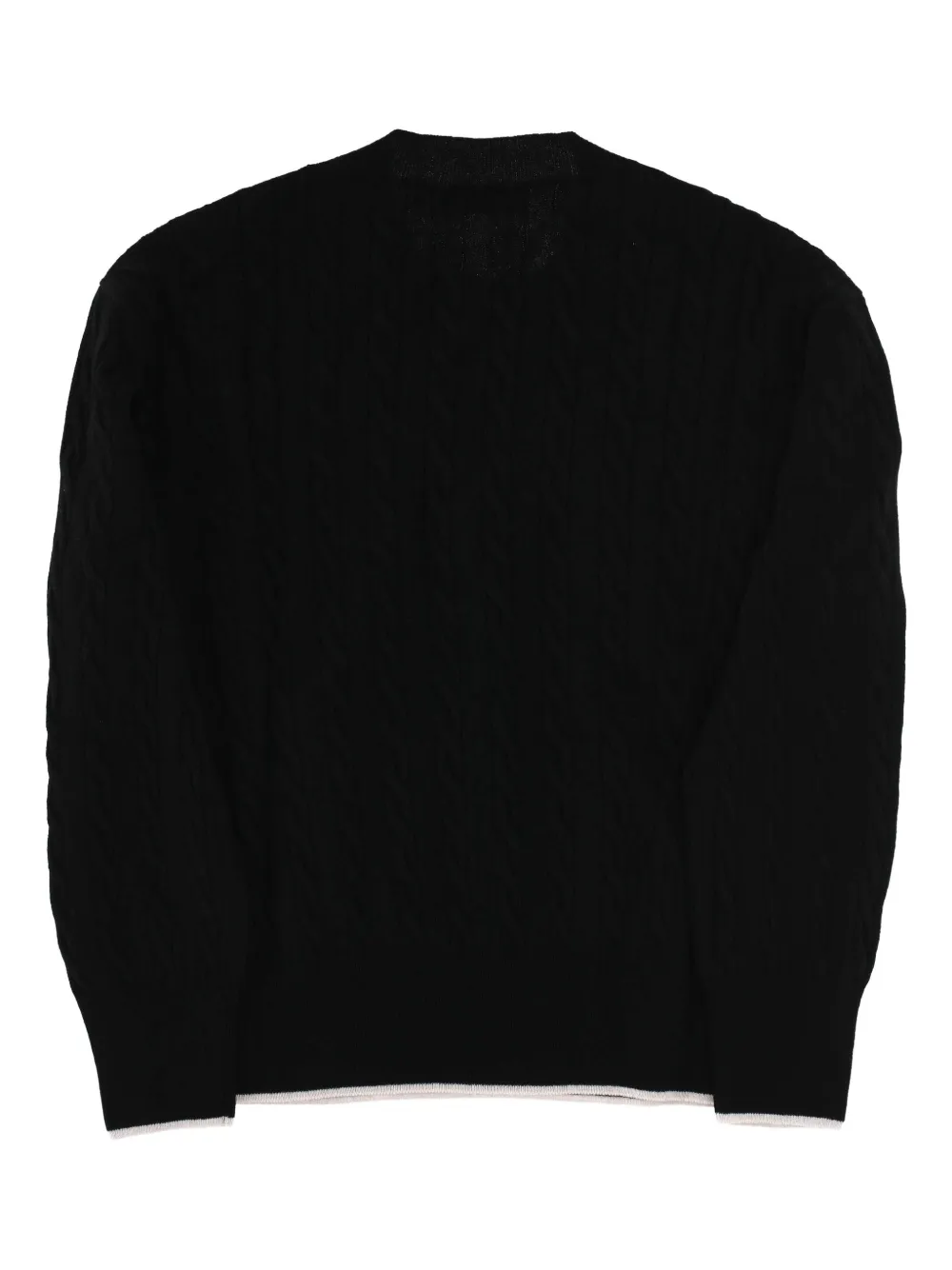 Gran Sasso cable-knit wool-blend sweater | Knitted Sweaters | Image 2