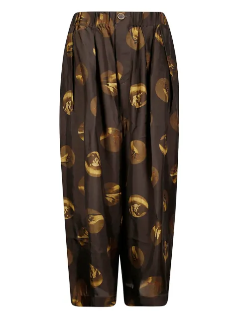 Uma Wang poetic printed trousers