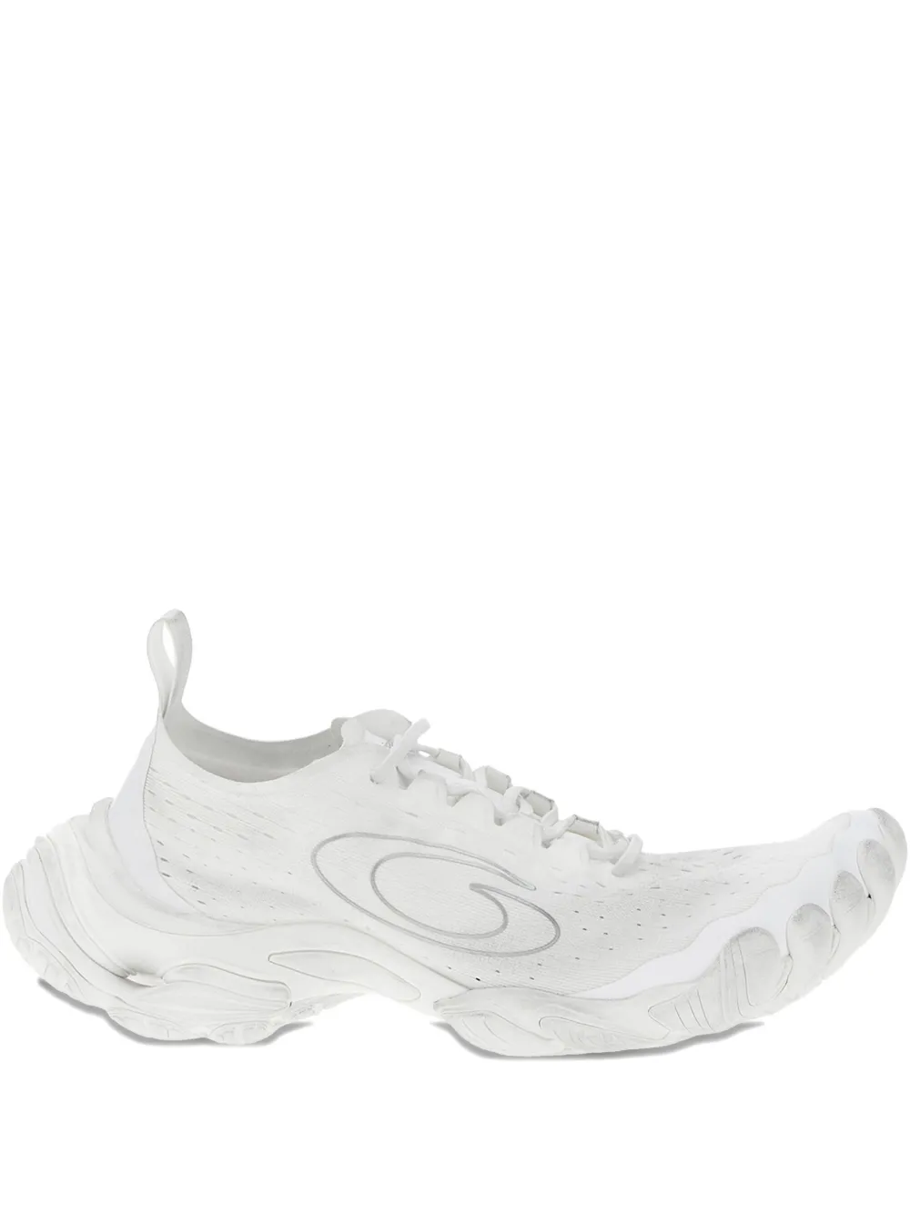 Balenciaga Anatomic Runner slip-on sneakers - ホワイト Balenciaga Anatomic Runner slip-on sneakers - ホワイト