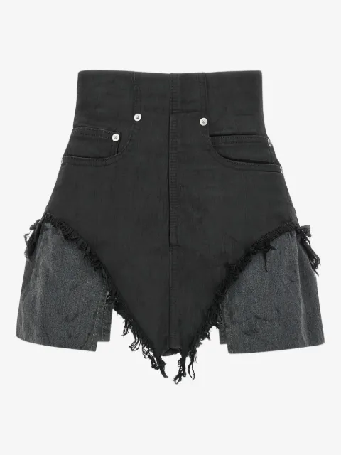 Rick Owens DRKSHDW Ausgefranste Shorts