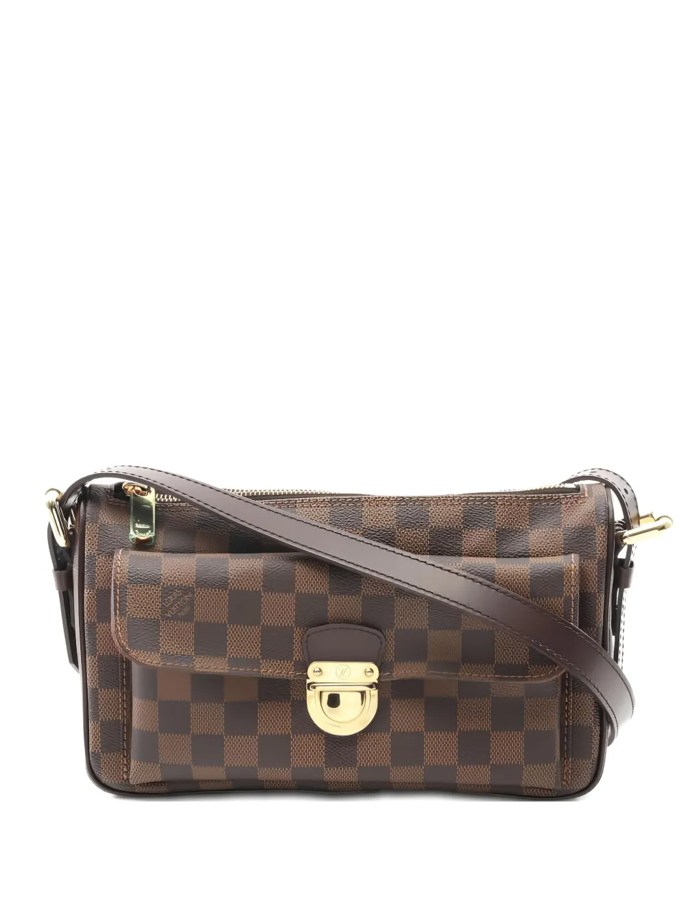 Louis Vuitton Pre-Owned 2008 Ravello GM Damier Ebène canvas shoulder Louis Vuitton Pre-Owned 2008 Ravello GM Damier Ebène canvas shoulder
