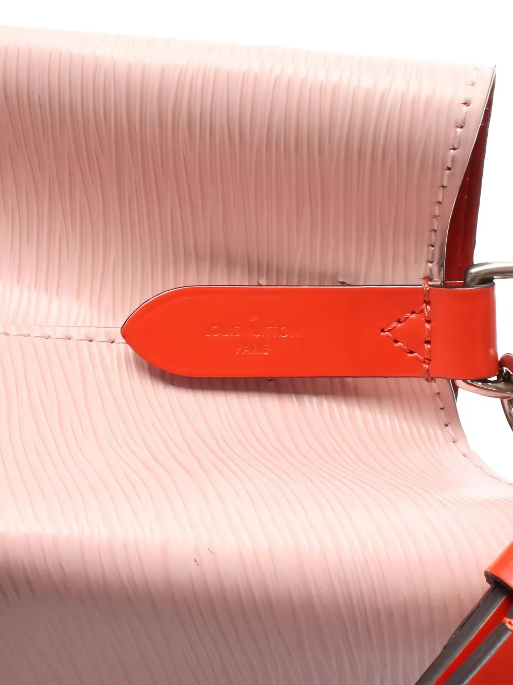 Pre-owned Louis Vuitton 00s Neonoe Epi Rose Ballerine Handbag In Pink