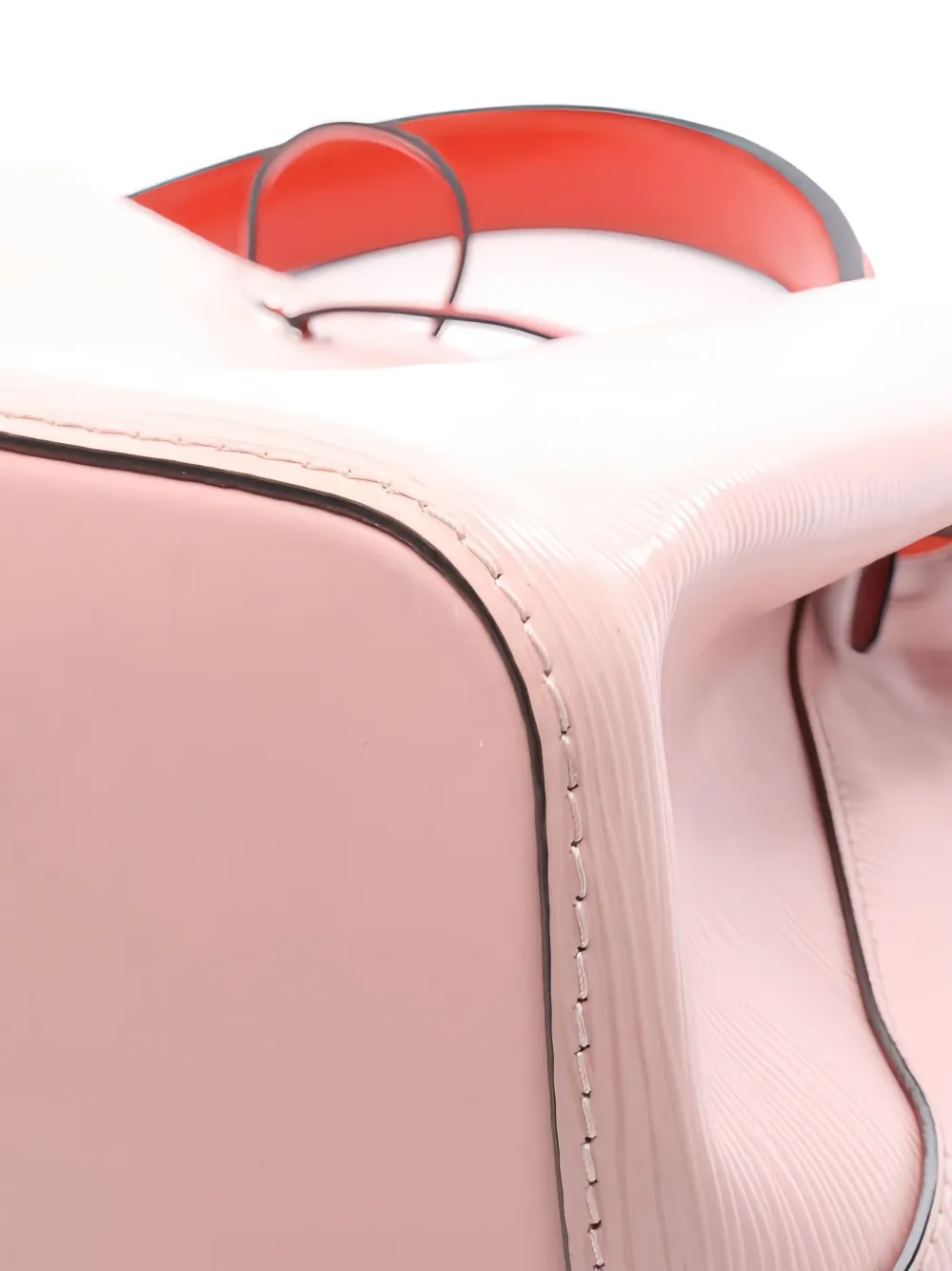 Pre-owned Louis Vuitton 00s Neonoe Epi Rose Ballerine Handbag In Pink