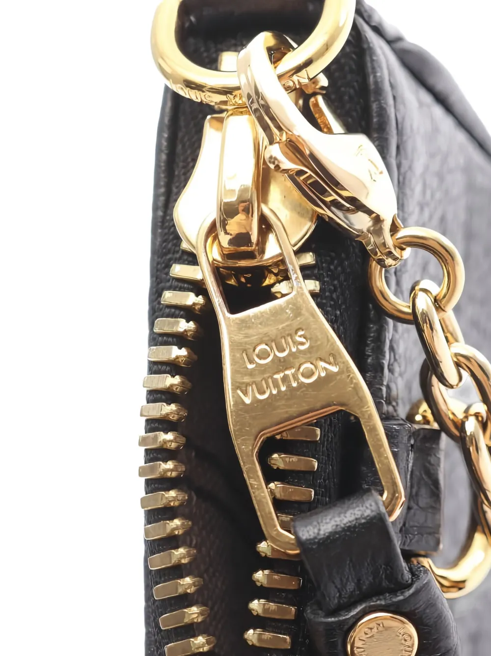 Pre-owned Louis Vuitton Easy Shoulder Bag In Black