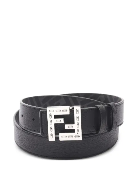 Fendi Pre-Owned FF-motif leather belt