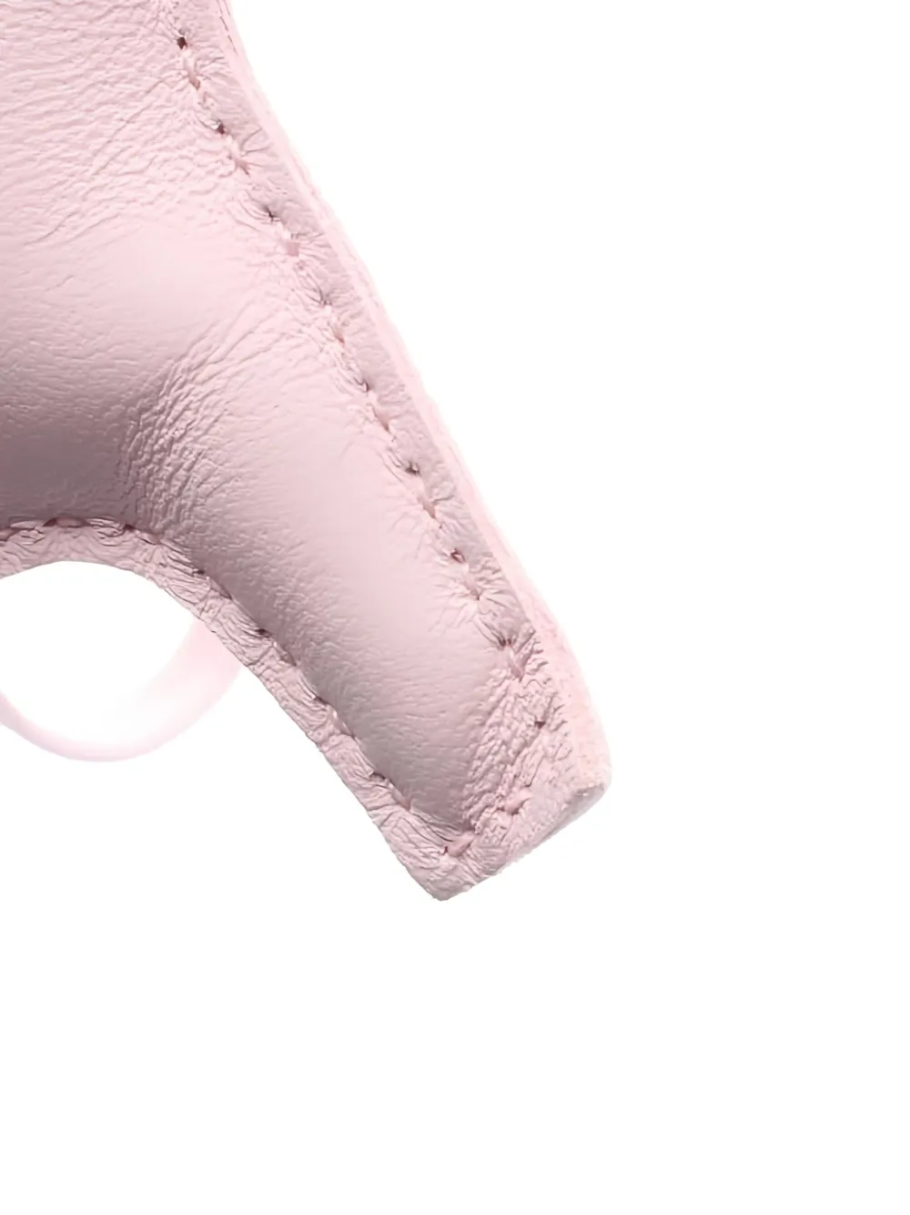 Pre-owned Hermes Rodeo Pm Bag Charm In Pink