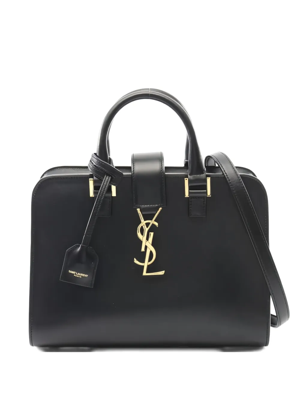 Saint Laurent leather tote bag | Black | Image 1