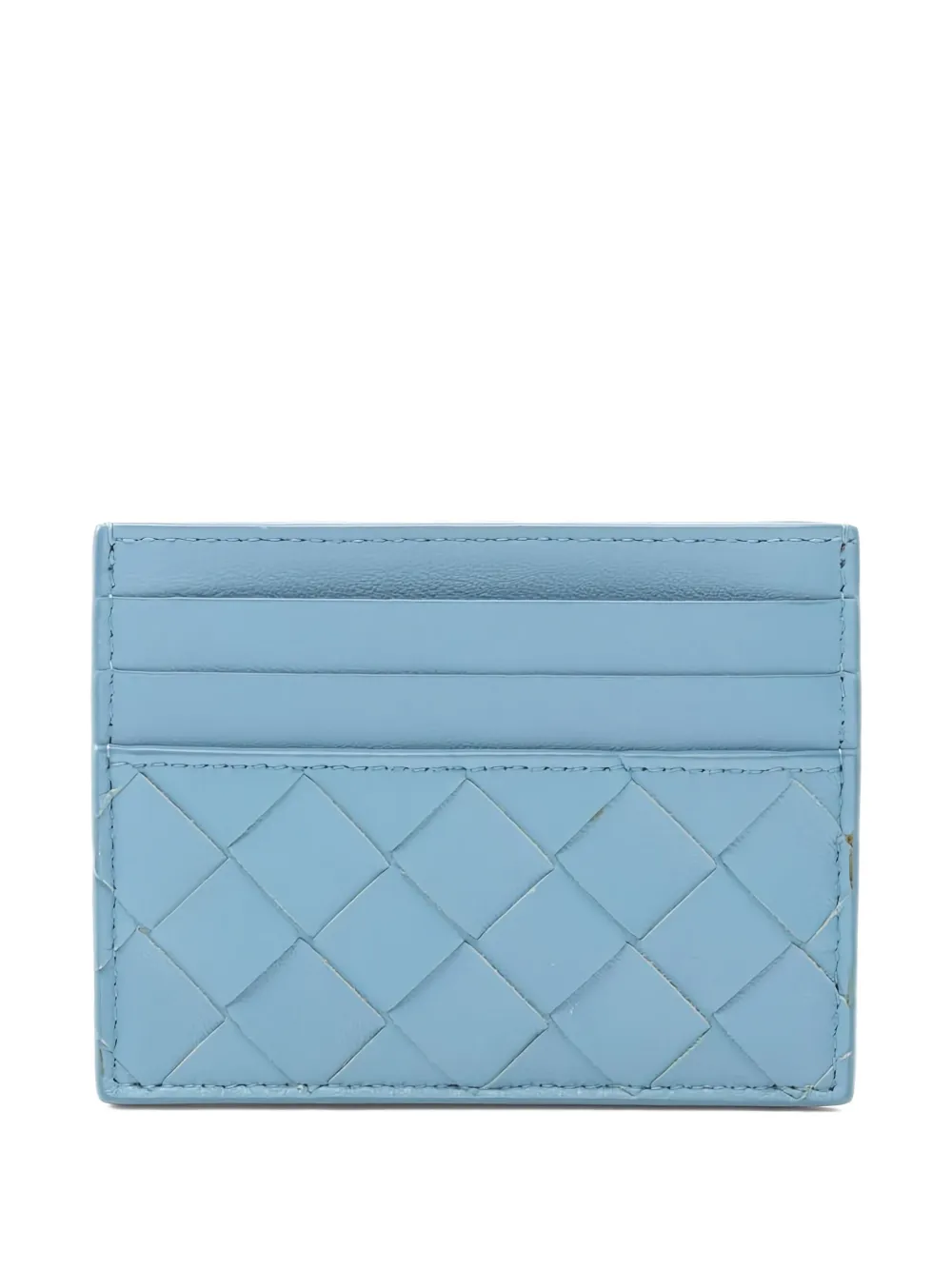 Bottega Veneta Pre-Owned Intrecciato leather cardholder | Blue | Image 1