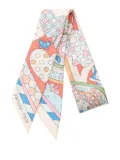 Hermès Pre-Owned Les Murmures de la Foret scarf - White