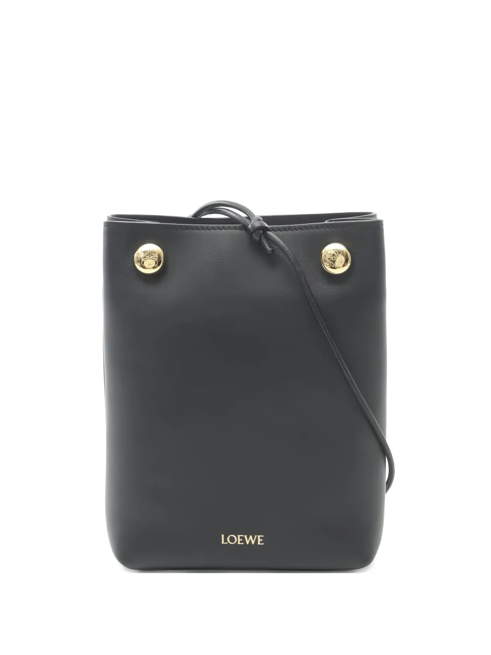Loewe Pre-Owned leather shoulder bag - ブラック Loewe Pre-Owned leather shoulder bag - ブラック