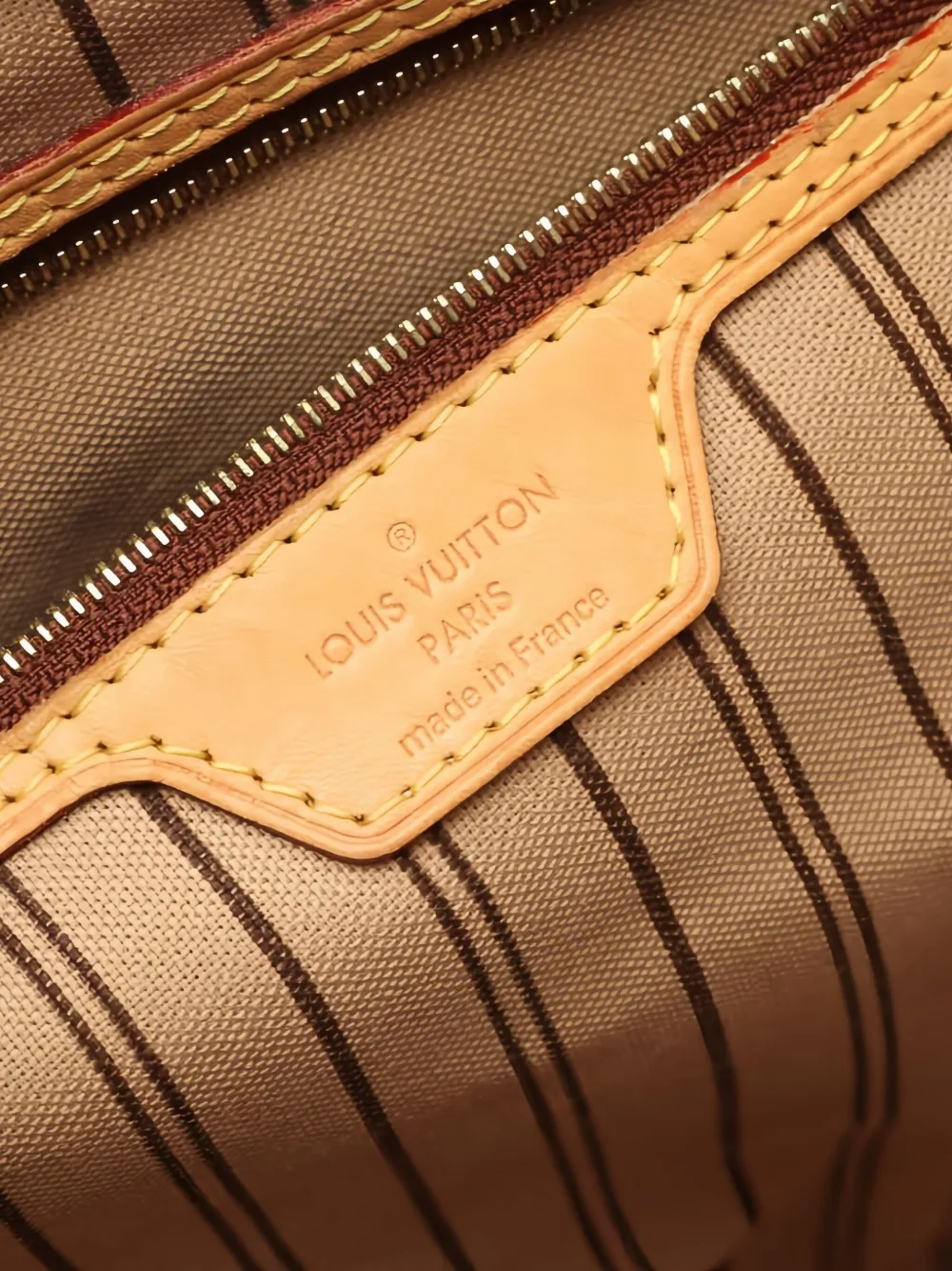 Pre-owned Louis Vuitton Delightful Mm Shoulder Bag In Brown