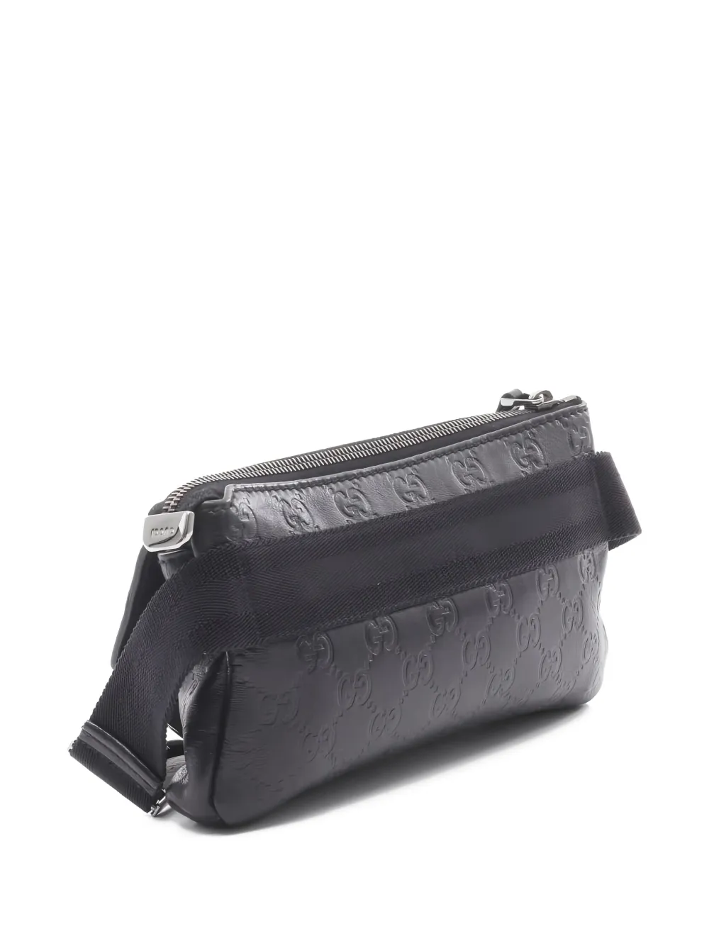 Gucci Pre-Owned 00s monogram-debossed leather shoulder bag | Image 2