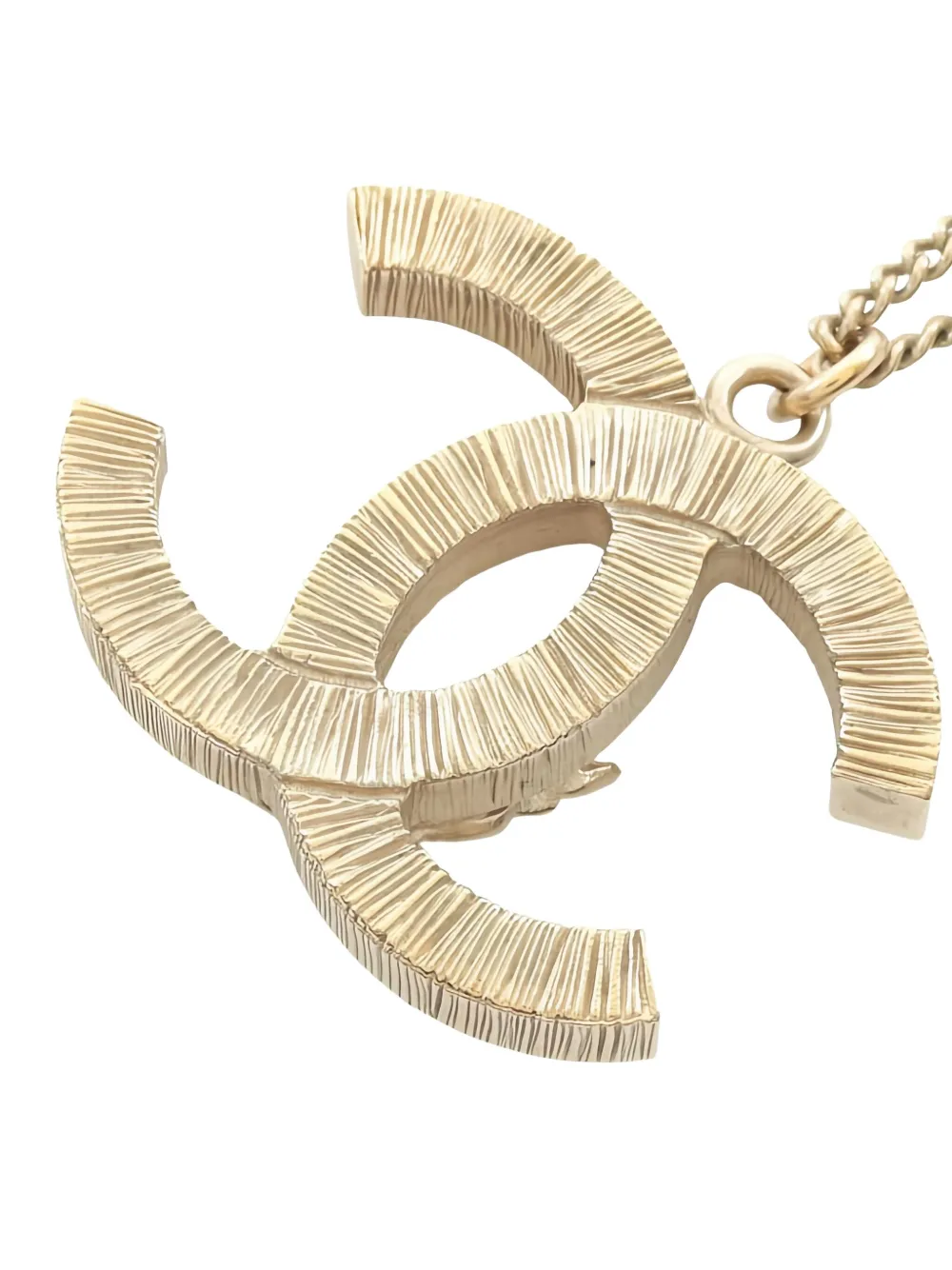 CHANEL Pre-Owned 1986-1988 pearl chain necklace | Image 2