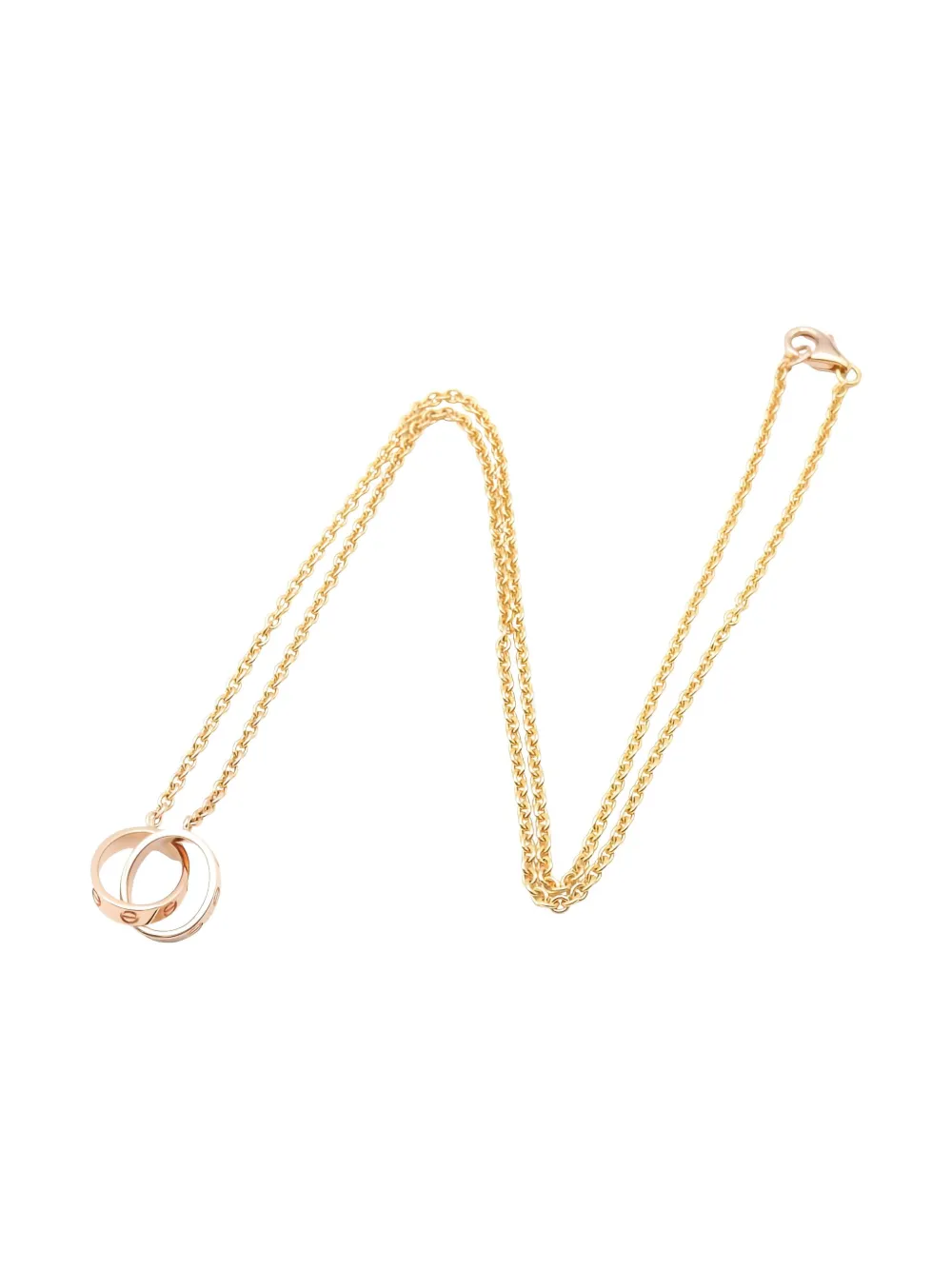 Cartier 18K rose gold Baby Love necklace - ピンク Cartier 18K rose gold Baby Love necklace - ピンク