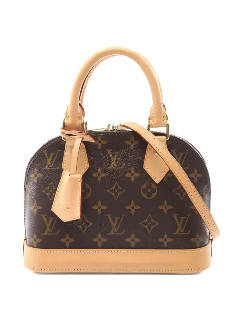 Louis Vuitton Pre-Owned 2021 Alma BB monogram tote bag