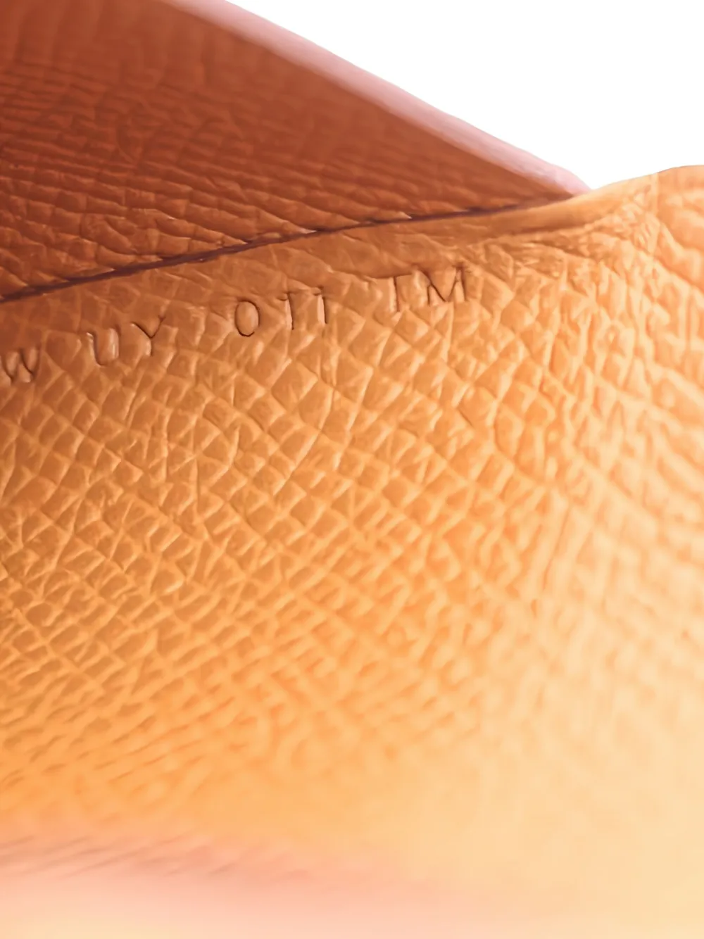 Pre-owned Hermes Calviduo Coin Purse In Brown