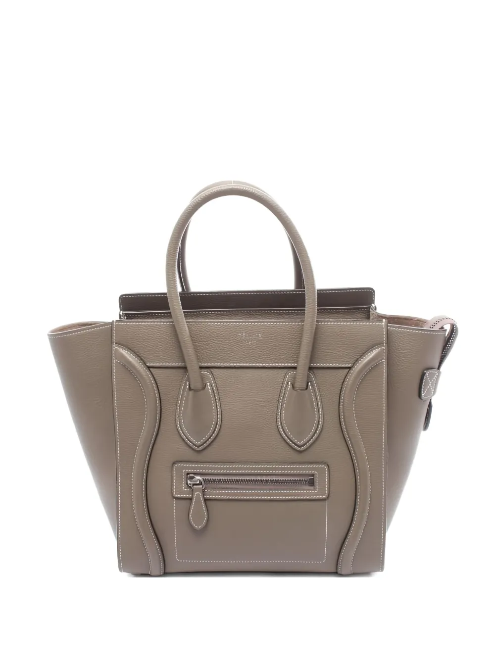 Celine Pre-Owned 00s ラゲージ ハンドバッグ マイクロ - ブラウン Celine Pre-Owned 00s ラゲージ ハンドバッグ マイクロ - ブラウン