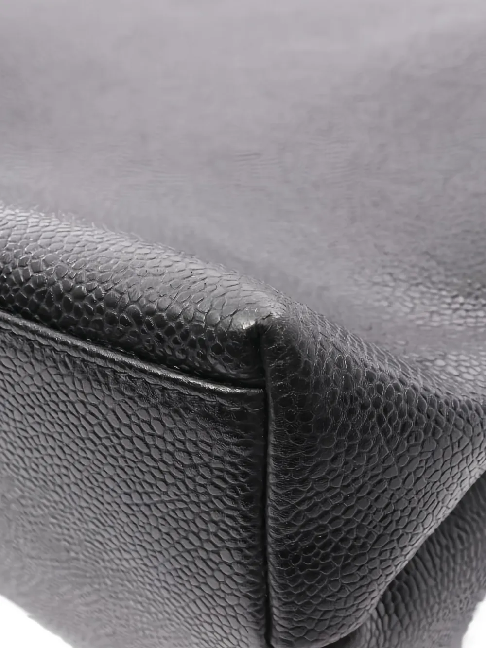 Pre-owned Chanel Coco Mark Shoulder Bag In Black