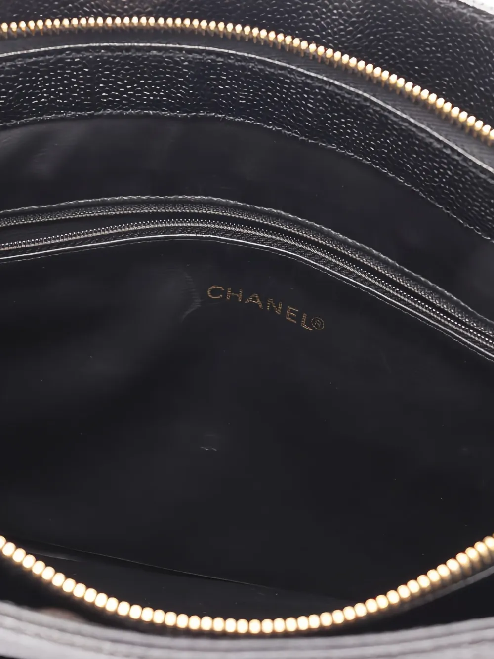 Pre-owned Chanel Coco Mark Shoulder Bag In Black