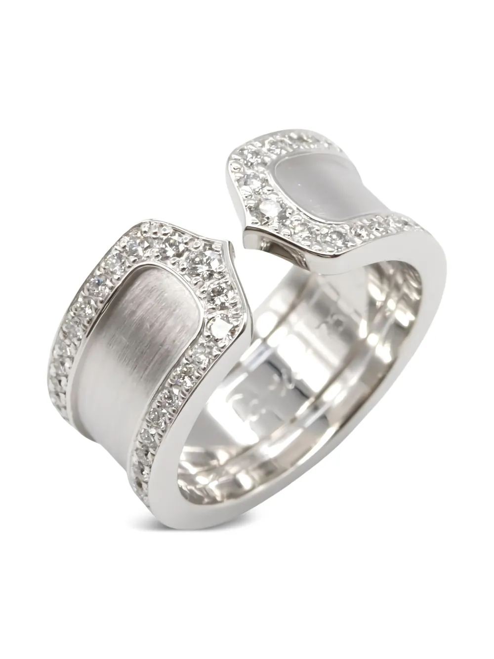 Cartier 18K white gold C2 diamond ring | Image 2