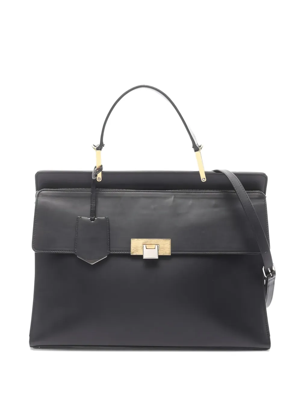 Balenciaga Pre-Owned 2000 leather Rudis handbag - ブラック Balenciaga Pre-Owned 2000 leather Rudis handbag - ブラック