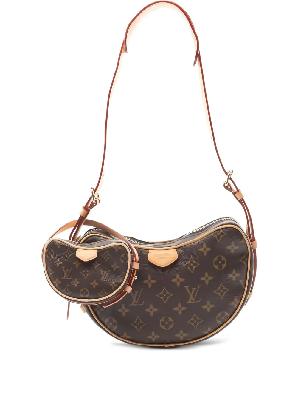 Louis Vuitton Pre-Owned Monogram canvas shoulder bag - ブラウン Louis Vuitton Pre-Owned Monogram canvas shoulder bag - ブラウン