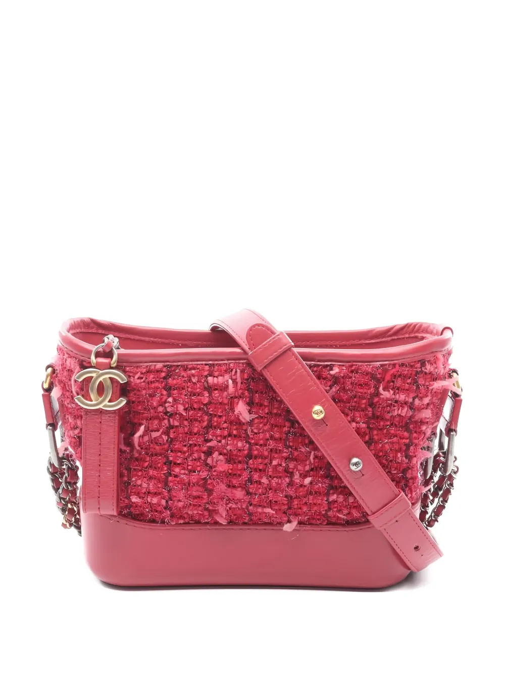 CHANEL Pre-Owned 2015-2016 small Gabriel De Chanel shoulder bag - ピンク CHANEL Pre-Owned 2015-2016 small Gabriel De Chanel shoulder bag - ピンク