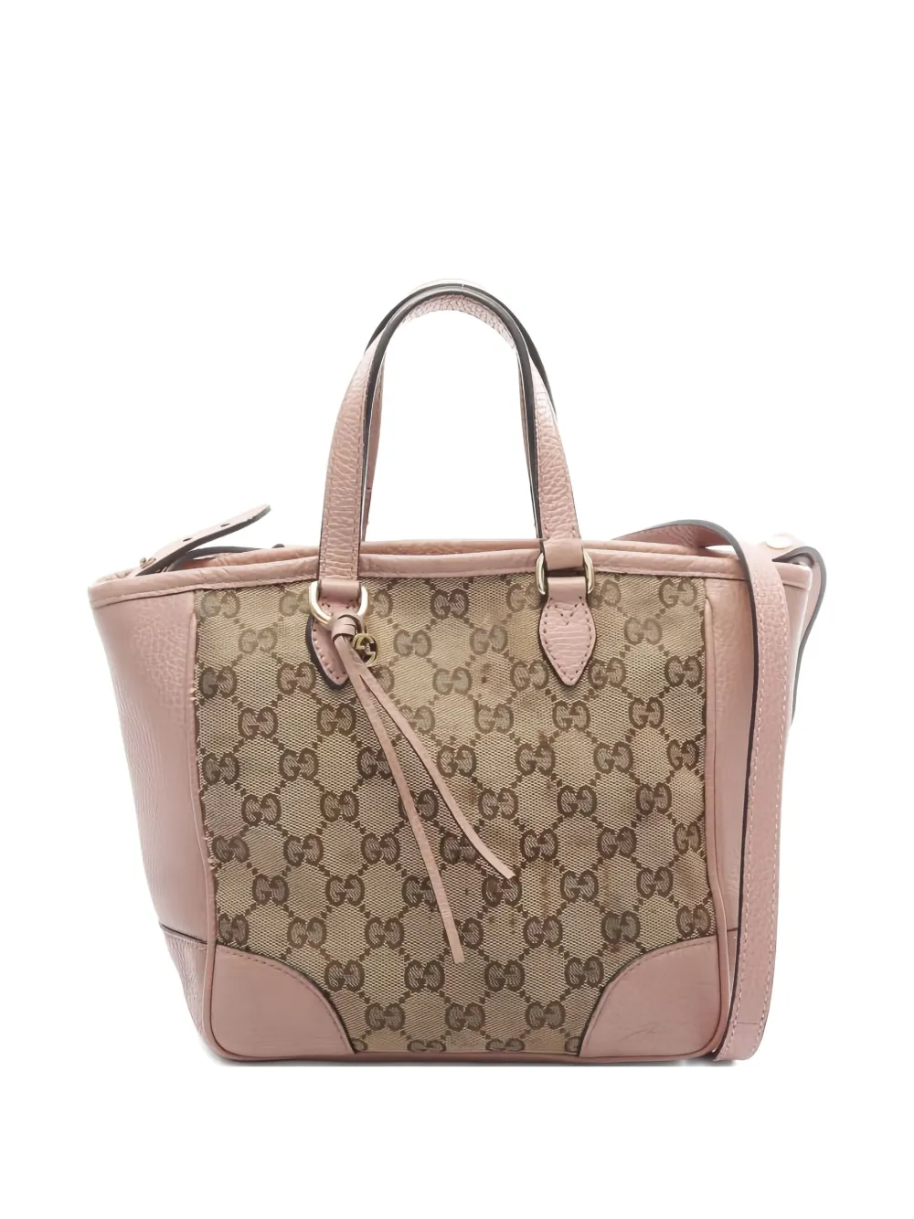 Gucci Pre-Owned Bree GG canvas two-way tote bag - ニュートラル Gucci Pre-Owned Bree GG canvas two-way tote bag - ニュートラル