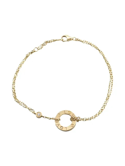Cartier 18K yellow gold Love Circle diamond bracelet