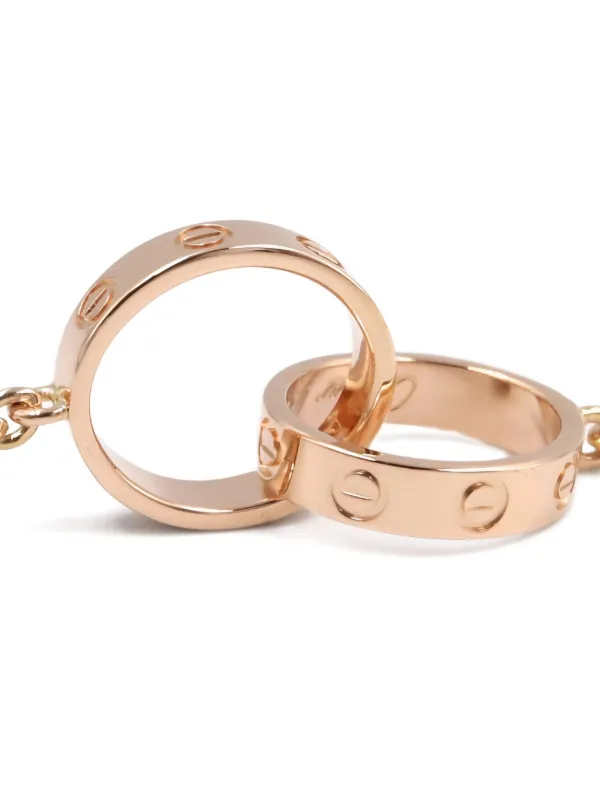 Cartier ベビーラブ ネックレス 18Kローズゴールド | ゴールドトーン 