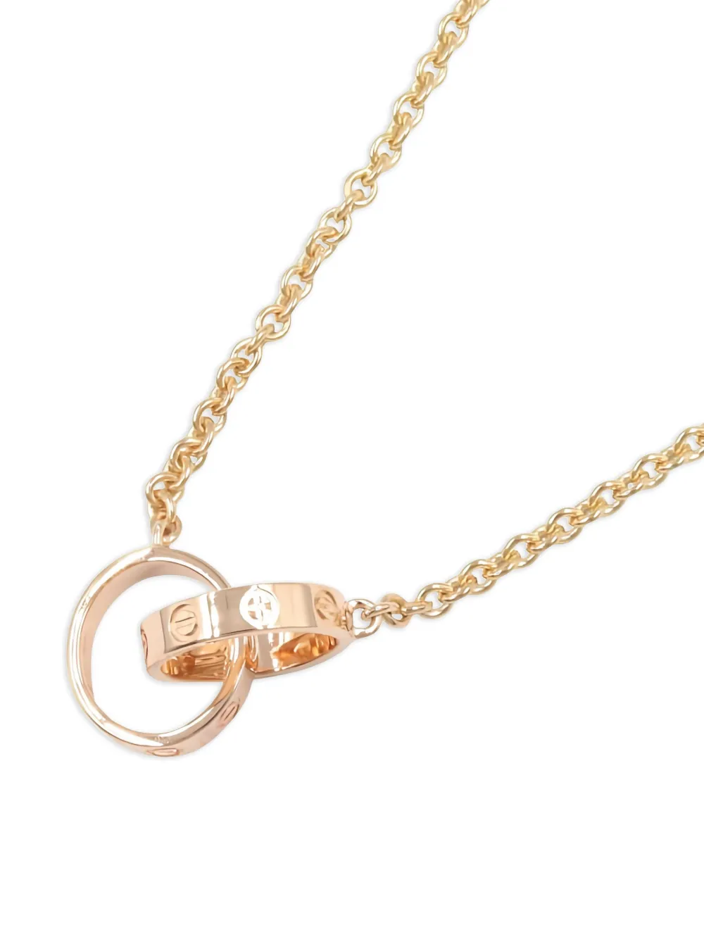 Cartier 18K rose gold Baby Love necklace | Image 2
