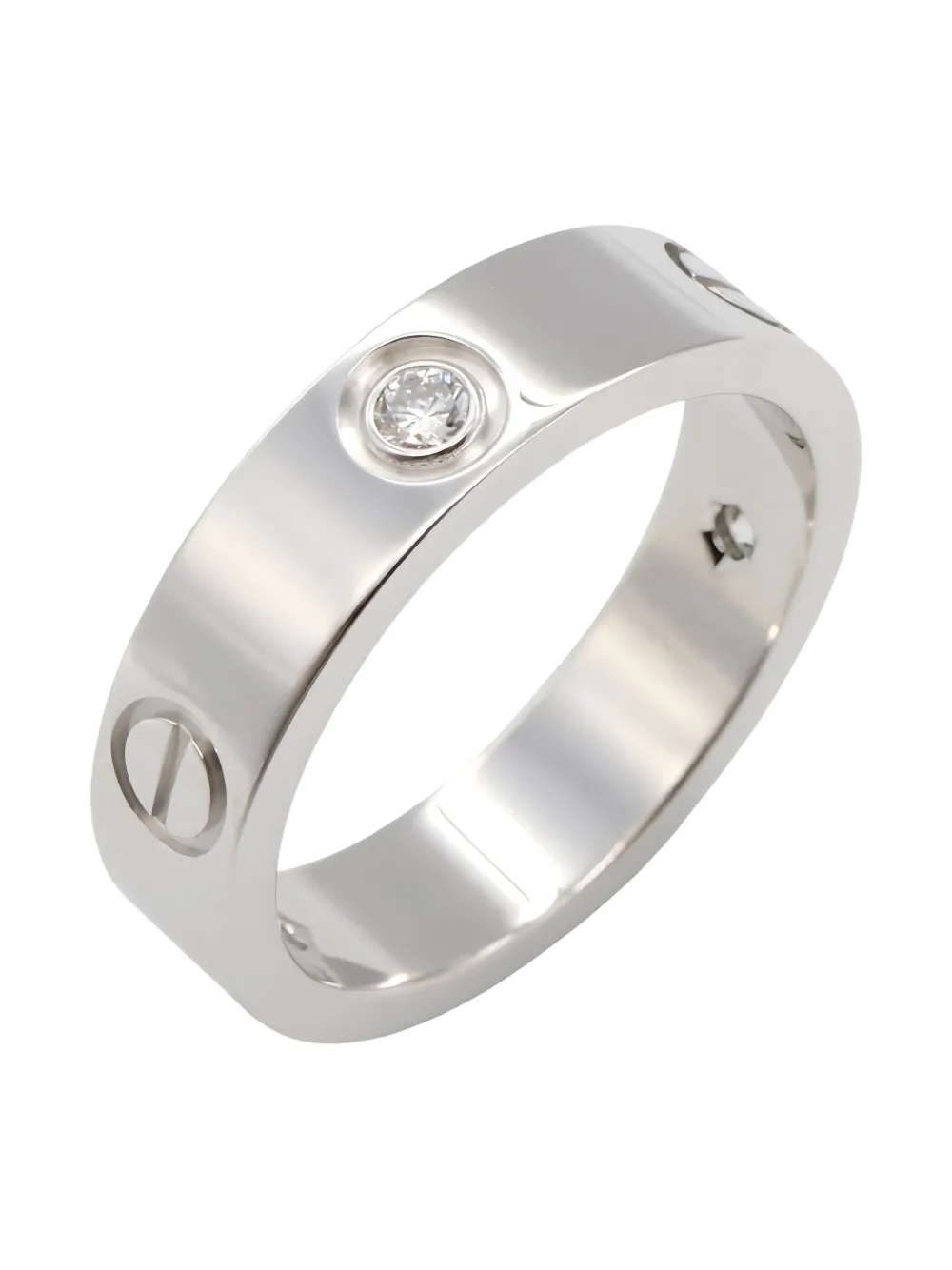Cartier 18K white gold Love diamond ring | Women | Image 2